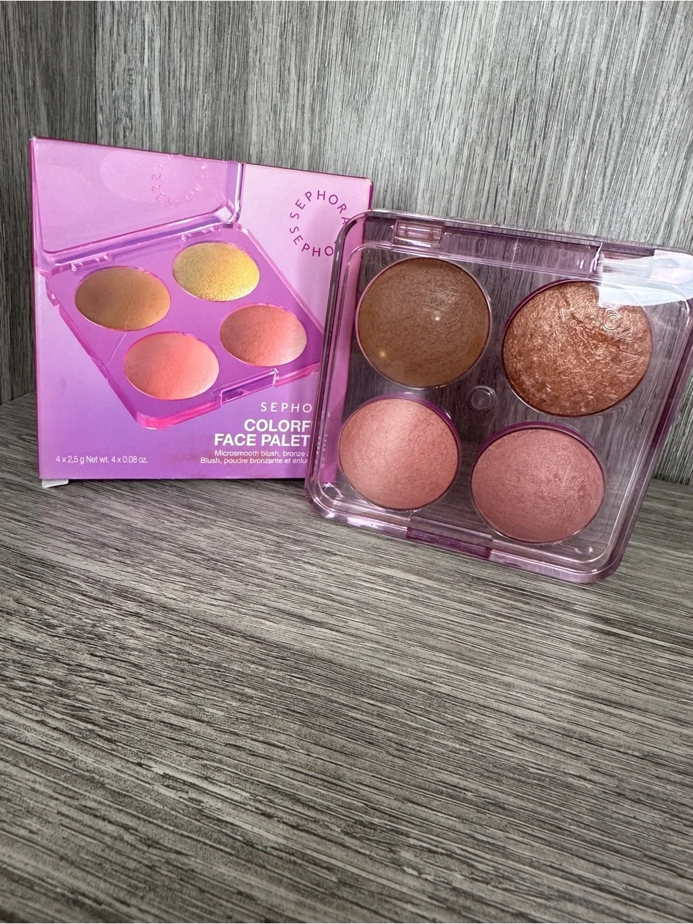 Sephora Colorful Face Palette- 02 Medium to Tan